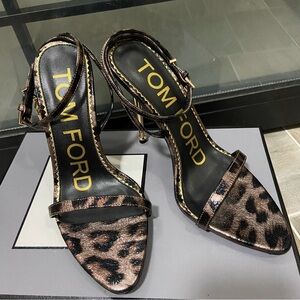 Tom Ford Leopard Print Heels